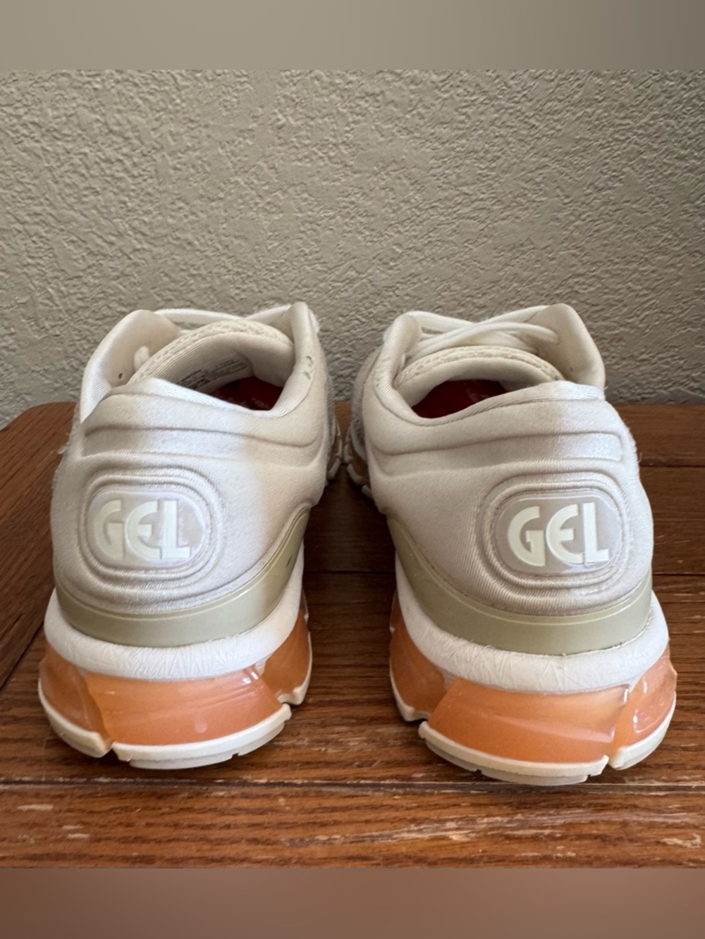ASICS Gel-Quantum 360 Knit 2 W Birch/Grey Sz.9 Running Training Workout Shoe - Picture 4 of 12